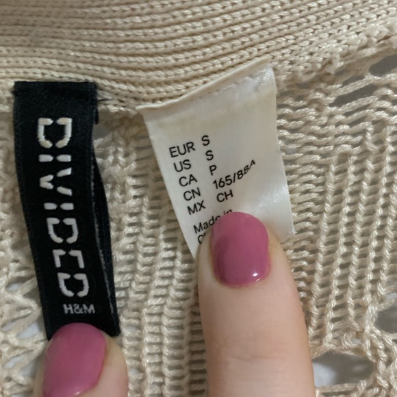 Divided H&M S Beige Long Cardigan - Picture 6 of 8